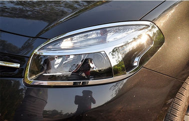 China Molduras personalizadas do farol de Chrome do ABS/auto tampas do farol para Renault Koleos 2012 fornecedor