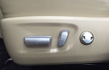 China Highlander Kluger 2014 2015 Peças de acabamento do interior do automóvel, tampa do comando do banco cromado fornecedor
