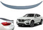 Auto Sculpt Trava traseira spoiler lip para BMW F16 X6 Série 2015 - 2019, Decoração automotiva fornecedor