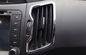 Peças personalizadas de acabamento do interior do automóvel KIA Sportage R 2014 Cobertura interna de saída de ar cromada fornecedor