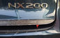 LEXUS NX 2015 Peças de acabamento da carroceria, ABS Chrome Porta traseira, guarnição inferior fornecedor