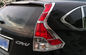 Tampas do farol do escurecimento do carro do cromo do ABS, quadro da lâmpada de cauda para CR-V 2012 2015 fornecedor
