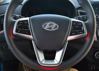 China Peças de acabamento do interior do carro, guarnição do volante cromado para Hyundai IX25 2014 fornecedor