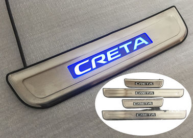 China Placas leves azuis duráveis do peitoril da porta lateral do diodo emissor de luz para Hyundai IX25 CRETA 2014 2015 fornecedor