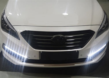 China 2015 2016 luzes running do dia automotivo das lâmpadas da névoa do diodo emissor de luz da sonata de Hyundai fornecedor