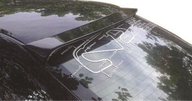 China Spoiler traseiro para Toyota Corolla 2006 - 2011 Processo de moldagem por sopro ABS de plástico fornecedor