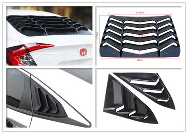 China Obturadores da janela de carro traseiro e lateral do estilo do esporte para Honda Civic 2016 2018 fornecedor