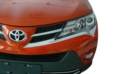 China As molduras duráveis do farol de Chrome para Toyota RAV4 2013, a lâmpada principal mais baixa decoram fornecedor