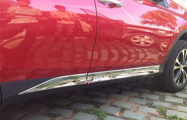 China Peças da guarnição do corpo de Toyota RAV4 2013 as auto, cromo da porta lateral mais baixo decoram fornecedor