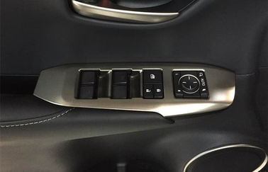 China Peças de acabamento de interiores de automóveis cromadas para a tampa do interruptor de janela do LEXUS NX 2015 fornecedor
