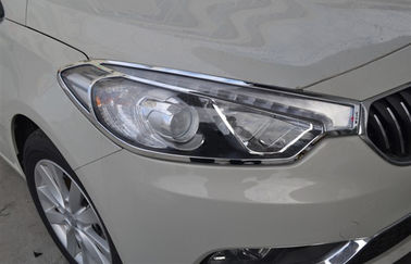China As molduras do farol de Chrome do carro, tampa principal da lâmpada 2015 de Kia K3 2013 decoram fornecedor