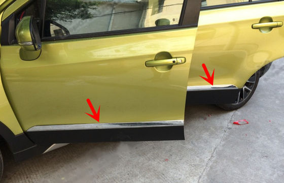 Bom preço. Porta lateral cromada de plástico ABS Faixa de guarnição inferior Para SUZUKI S-cross 2014 on-line