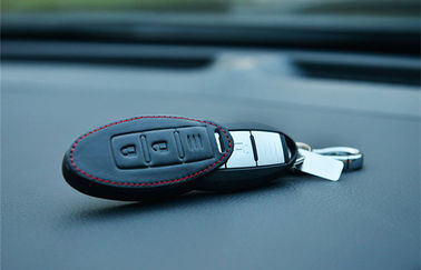 Bom preço. Nissan New Qashqai 2015 Acessórios de interior de automóveis Saco de chave de couro de vaca on-line