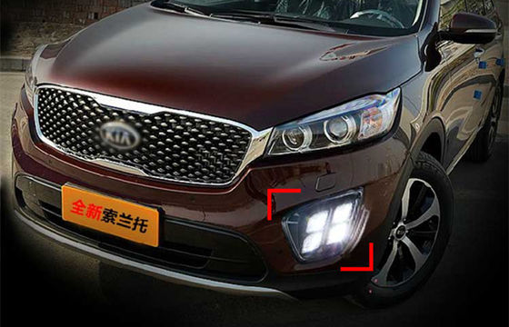 Bom preço. KIA New Sorento 2015 2016 LED luzes diurnas altamente equipadas on-line