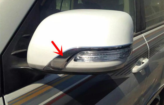 Bom preço. Toyota All New Land Cruiser LC200 2015 Peças de acabamento cromadas Moldagem de espelho lateral on-line