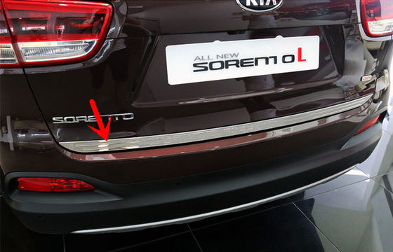 Bom preço. Porta traseira Garnitura inferior de aço inoxidável Peças de acabamento de automóveis para Kia Sorento 2015 on-line