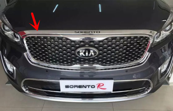 Bom preço. 2015 All New Kia Sorento Exterior Body Trim Parts, Moldura de Capô cromado on-line