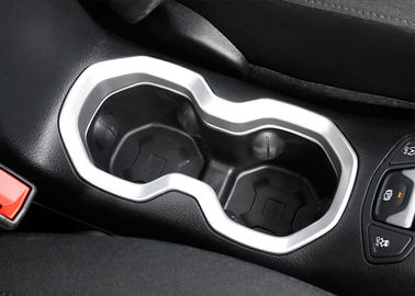 Bom preço. JEEP Renegade 2016 Chromed Auto Interior Trim Parts Decoração Cup Holder Molding on-line