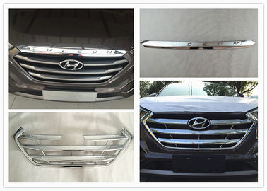 Bom preço. Moldura da grade frontal e faixa de guarnição do capô para Hyundai New Tucson 2015 2016 on-line