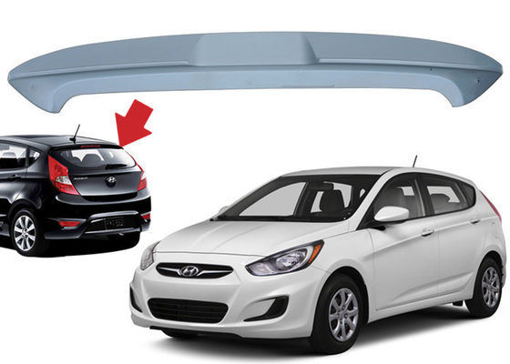 Bom preço. Hyundai Accent Hatchback 2010 2015 Roof Spoiler ABS Material 136*18*32cm Tamanho Atacadista on-line