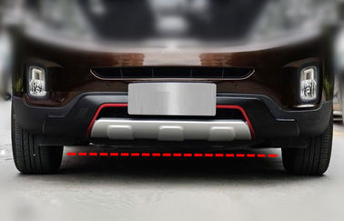 Bom preço. Tipo Sport Car Bumper Guard Para KIA SORENTO 2013, ABS Guarda Fronteira e Guarda traseira com acabamento vermelho on-line