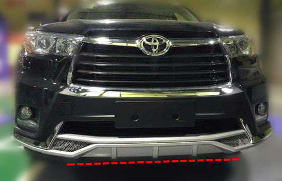 Bom preço. TOYOTA HIGHLANDER 2014 2015 KLUGER Proteção do pára-choque dianteiro e proteção do pára-choque traseiro on-line