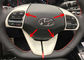 Guarnição de volante interior cromado para Hyundai Elantra 2016 Avante fornecedor