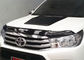 Toyota Hilux Revo 2016 Auto Body Trim Parts Bonnet Guard Plástico PMMA fornecedor