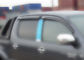 Injeção de moldagem de visores de janelas de automóveis Proteção contra chuva Para TOYOTA HILUX REVO 2015 2016 fornecedor