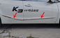 Peças da guarnição do corpo do cromo auto para a guarnição moldando da porta 2015 lateral de Kia K3 2013 fornecedor