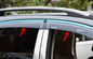 Viseiras 2012, defletores da janela de carro de HONDA CR-V de aço inoxidável do vento da listra da guarnição fornecedor