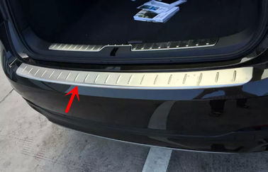 BMW Novo X6 E71 2015 aço inoxidável porta traseira exterior Sill traseiro pára-choque placa scuff