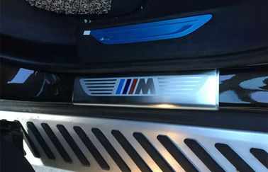 BMW New X6 E71 2015 Portais iluminados Portais laterais Panela de aço inoxidável