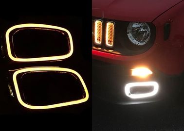 Bom preço. Quadro de lâmpada de nevoeiro com luzes de circulação diurna LED para JEEP Renegade 2016 2017 on-line