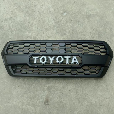 Bom preço. Cobertura de grelha dianteira ABS de plástico preto leve para melhorar a aparência do veículo TOYOTA TACOMA 2016-2020 on-line
