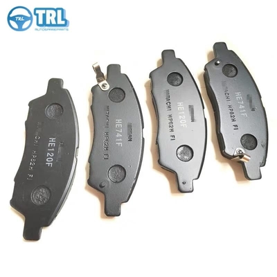 Bom preço. Pads de travagem de carro de 142 mm Nissan X Trail Pads de travagem de travagem com pacote padrão on-line