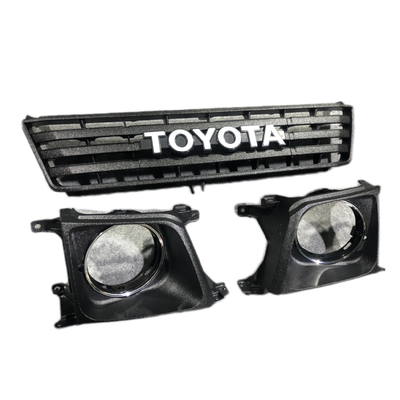 Bom preço. 5310190K02 TOYOTA LAND 70 Mudança de grelha frontal 1,5 kg ABS plástico estilo original on-line