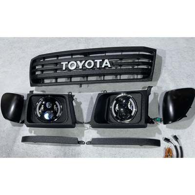 Bom preço. 5311160070 Toyota Land 80 Grelha frontal coberta Grelha automática para decoração e proteção Preto/branco/cromo on-line