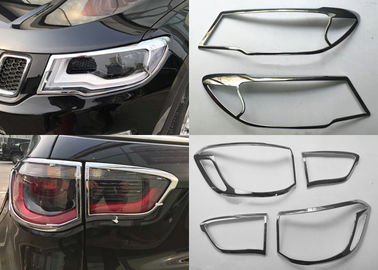 Bom preço. JEEP Compass 2017 Peças de decoração Lâmpada de cabeça e de cauda cromada on-line