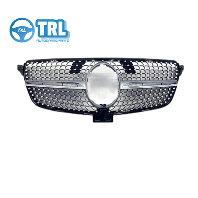 Bom preço. A1668800985 Mercedes Benz W166 GLE GLS Grelha de radiador ABS durável Plástico preto on-line