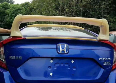 Bom preço. Durabilidade do spoiler de asa traseira de automóveis adequado para Honda Civic 2016 2017 Materiais ABS de plástico on-line