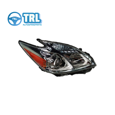 8114047680 Toyota Prius Faros Preto / Chrome / Branco Tamanho original 8113047420
