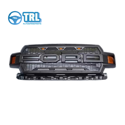Bom preço. 2019-23 Novo Ford F150 estilo OE Grille frontal com luz LED, preto, cromo on-line