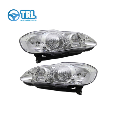 Bom preço. 8111002360 Toyota Corolla US LE CE Faróis Lâmpadas Fronteiras e traseiras Cromo Halogênio Para Carro Modelo 8111002190 on-line