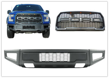 Bom preço. Ford F150 2015 2017 Raptor estilo de aço Barra de pára-choque frontal e grade frontal on-line