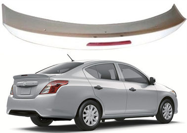 Bom preço. ABS Spoiler traseiro do telhado do carro com luz de parada para Nissan 2019 Sunny Almera on-line