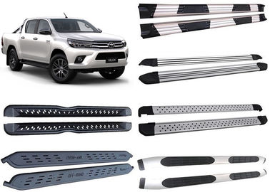 Bom preço. Acessórios de decoração Tabelas de passo lateral de liga e aço para Toyota Hilux Revo 2015 on-line