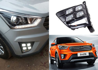 Bom preço. Lâmpadas de nevoeiro de novo design Luzes diurnas para Hyundai 2014 2015 IX25 Creta on-line