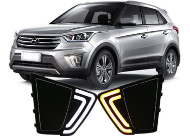 Bom preço. Hyundai 2014 2015 IX25 Creta Luzes de circulação diurna com sinal de viragem LED amarelo on-line