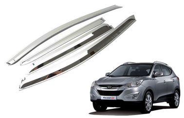 Bom preço. Visores de sol de Chrome Sombra de ventilação para IX35 2009-2013 Hyundai New Tucson Proteção de janelas de chuva on-line